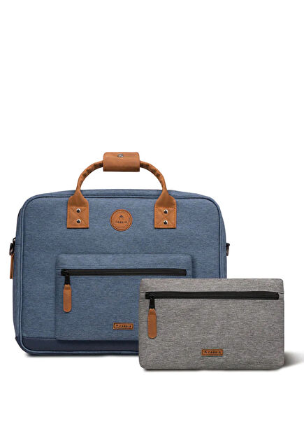 Paris Messenger 15'' Mavi Unisex Laptop Çantası