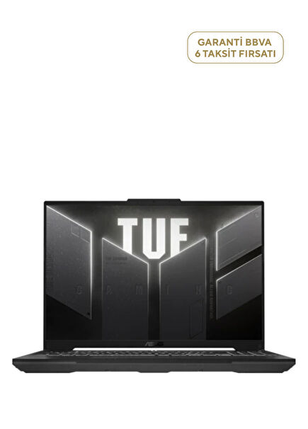 TUF Gaming Intel Core 5 210H 16GB Ram 512GB SSD RTX4050 16" FHD+ FreeDos Gaming Laptop FX607VU-RL017