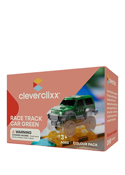 Race Track Car Pastel Green Race Car