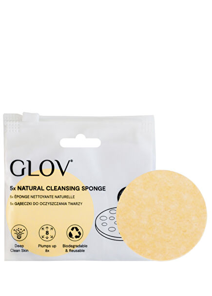 Natural Cleasing Sponge 5-Pack