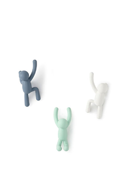 Buddy Multi-Colored Wall Hook Hangers
