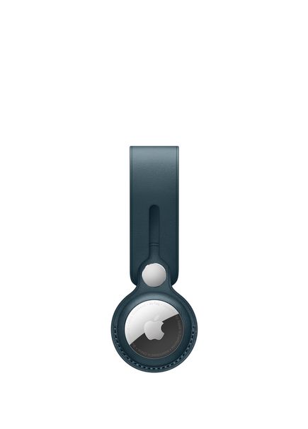 Blue Leather AirTag Loop Strap MM043ZM/A