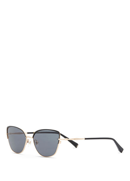 Edmonda HM 1766 C1 Black Metal Women's Sunglasses