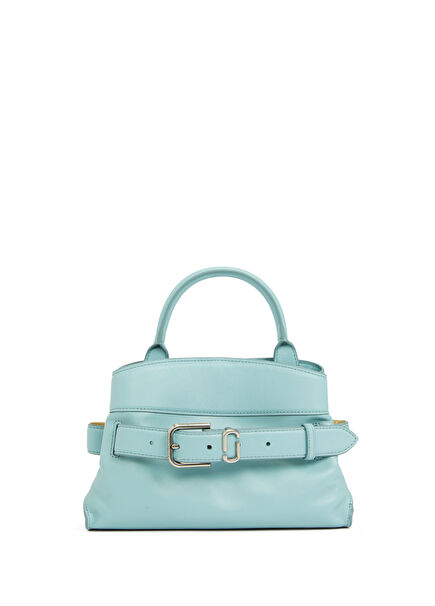 The Dakota Mavi Kadın Deri Çanta