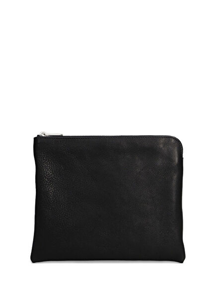 Black Men's Leather Hand Portfolio