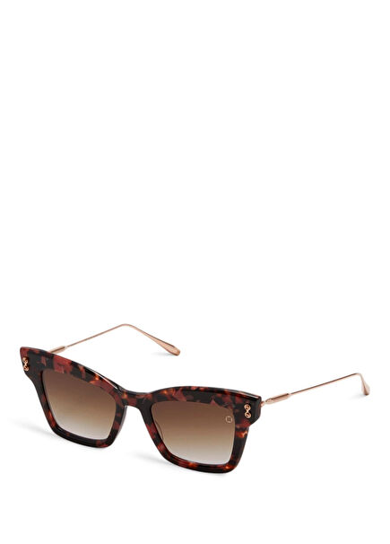 Innes AKS-112C Kahverengi Titanyum Kadın Güneş Gözlüğü