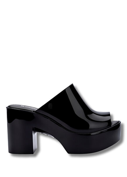 Mule Hype Ad Black Women's Heeled Slippers