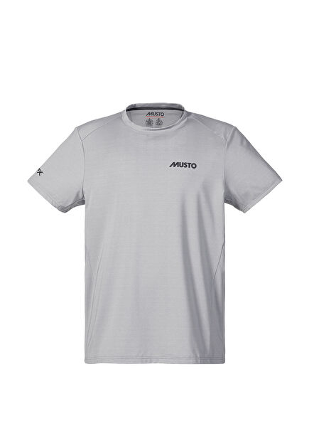 Lpx Sunblock Dynamic Yelken Grey Melange Kısa Kollu Erkek T-shirt