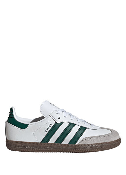 Samba OG Beyaz Unisex Çocuk Deri Sneaker