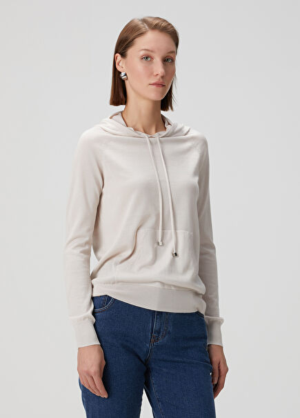 Beige Cashmere Knitwear