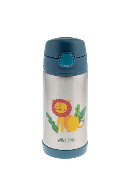 Zoo Stainless Steel Lid Straw Drinker