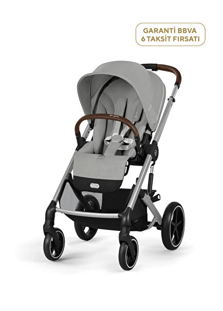 Balios S Lux SLV Stone Grey Çift Yönlü Bebek Arabası