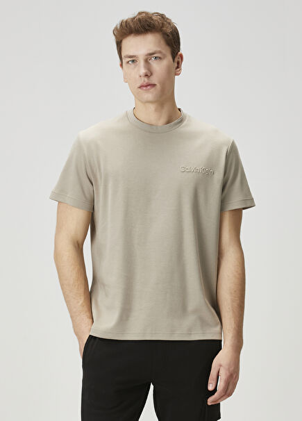 Logo Embroidered Organic Cotton T-Shirt