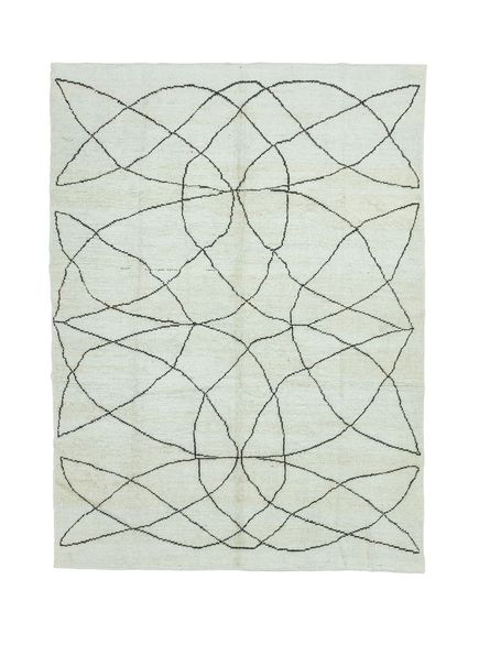 Zerfa Soyut Tasarımlı Kendir Halı 230 x 304 cm