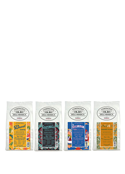 Arabica Bean Coffee Meet Pack 4x250 gr