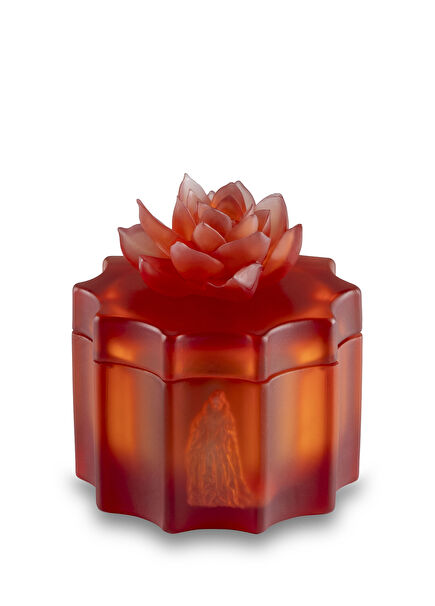 The Chromatic Court Red Plexiglass Cookie Jar