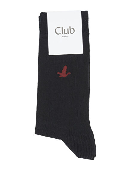 Navy Blue Goose Logo Men's Ankle Socks