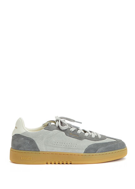 Dice T-toe Gri Erkek Deri Sneaker