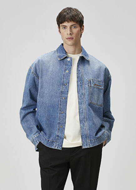 De-Nimes Blue Denim Shirt