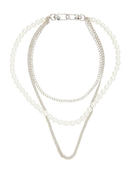 Silve İncili Kadın Kemer Aksesuarı