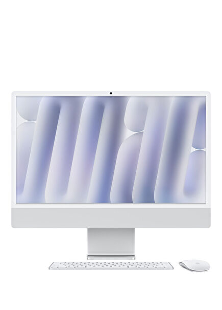 Apple iMac 24" Retina 4.5K M4 Çip 10-Core CPU 10-Core GPU 16GB RAM 256GB SSD Gümüş All İn One PC MD3H4TU/A