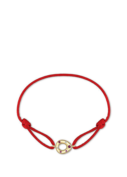 Safir ve Pırlanta Taşlı Kadın Altın Bileklik