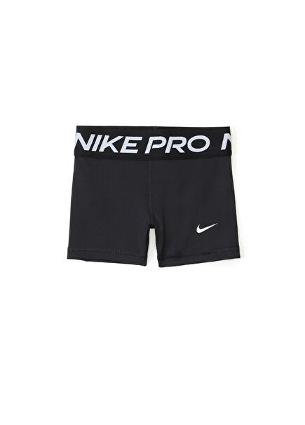 Black Silver Girls Shorts