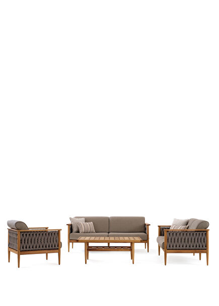 Parion Iroko Garden Set