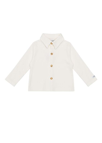 Touten Beyaz Çocuk Organik Pamuk Gömlek