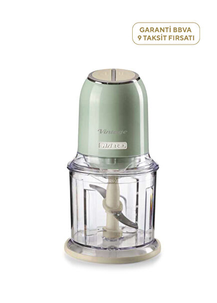 Vintage Yeşil Doğrayıcı