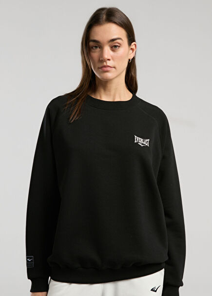 Ever Essentials Black Women's Sweatshirt | XL