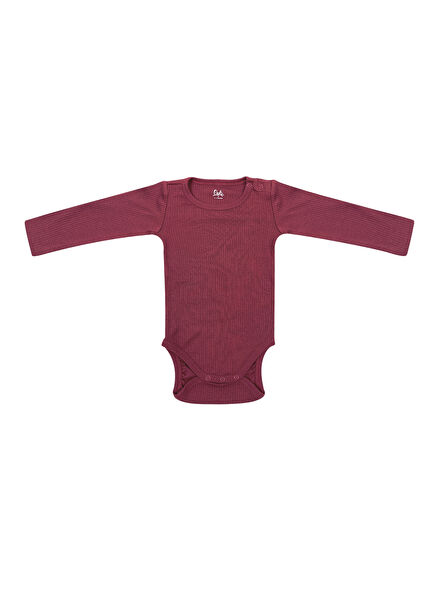 Burgundy Unisex Baby Modal Baby Set