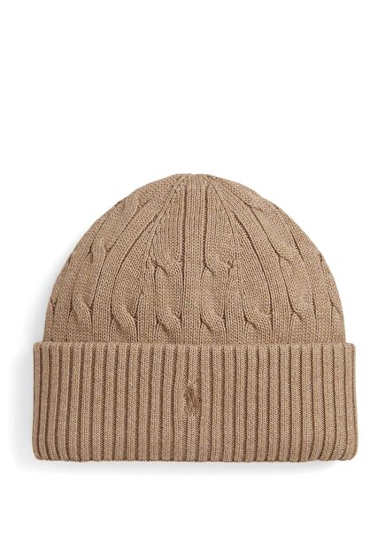 Bej Saç Örgülü Erkek Çocuk Bere