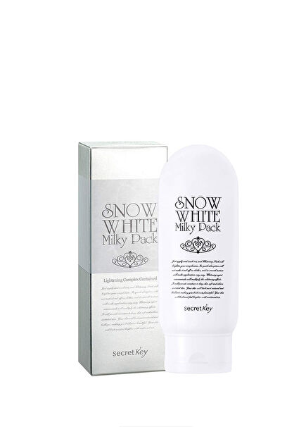 Snow White Milky Pack Vücut İçin Cilt Beyazlatıcı Wash-Off Maske 200 gr