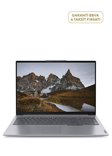 Thinkbook 16 G6 Irl GTICNT Intel Core i5 13420H 16GB Ram 512GB SSD 16" WUXGA Freedos Laptop 21KH00SXTR + Çanta Hediyeli