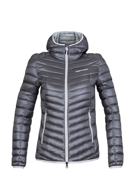 Ary Asphalt Stripe Kapüşonlu Kadın Outdoor Mont