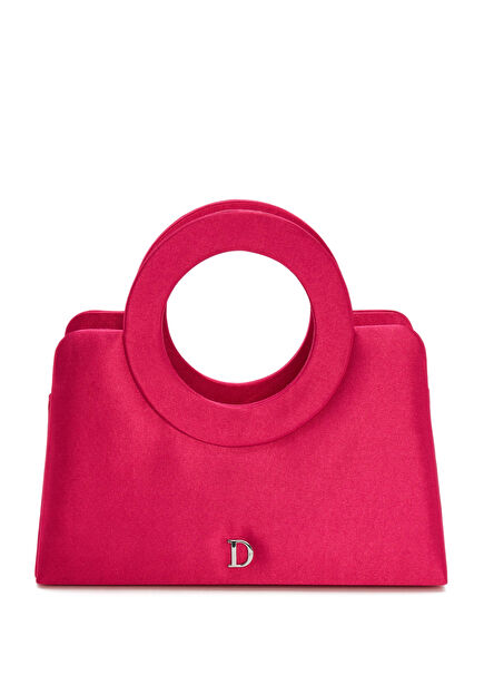 Sirius Pink Satin Women's Handbag