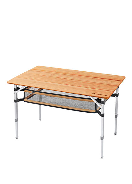 Bamboo Plus Alüminyum L Katlanır Kamp Masası