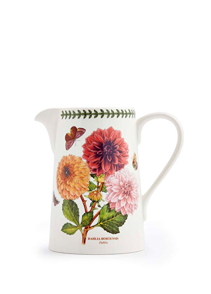 Botanic Garden Dahlia Desenli Seramik Sürahi