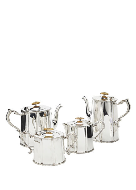 4-Piece Silver-Plated Tea Set