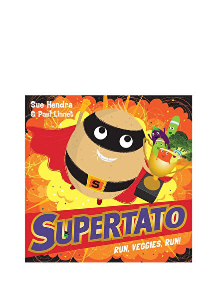 Supertato: Run, Veggies, Run! Çocuk Yabancı Dil Kitabı