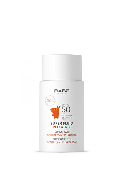Super Fluid Pediatric SPF50+ Sunscreen Moisturizing Facial Sunscreen for Babies and Children 50 ml
