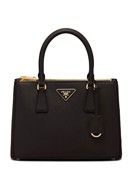 Galleria Siyah Saffiano Deri Kadın El Çantası