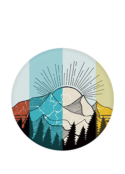 Wingman Mountain Rays Soft Silicone Frisbee