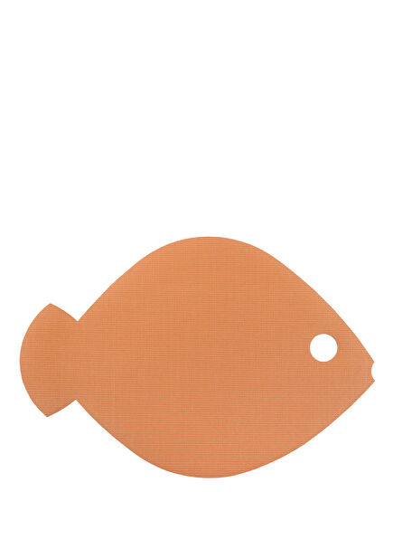 Orange Waterproof Cat Food Mat