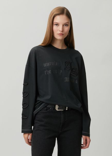 Unruly Susie Black T-shirt
