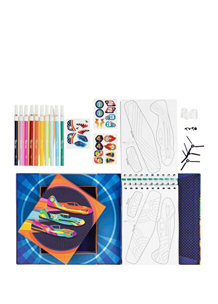 Paper Airplane Making and Painting Kit