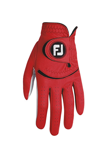 Spectrum Red Men's Left Hand Golf Gloves