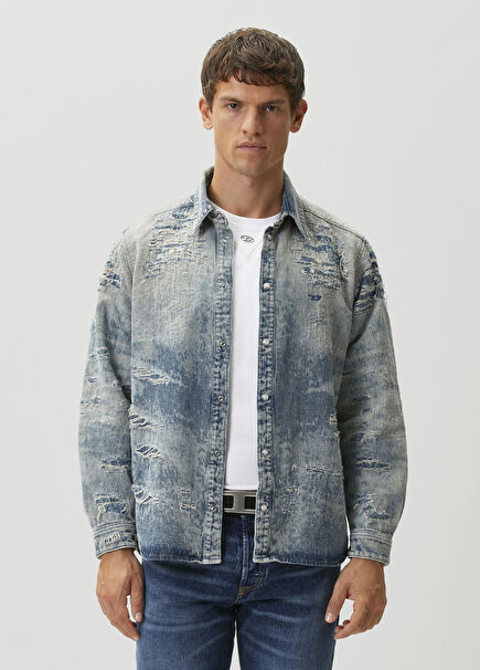 Light Blue Denim Shirt