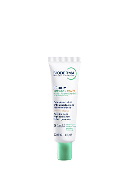 Bioderma Sebium Kerato+ Cover - Tinted Moisturizing Care Cream 30 ml